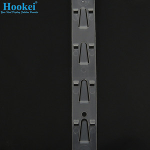 Haute qualité PP Clips bandes Snacks cintre en plastique prix de détail support de bande pour la vente au détail - Product Image 4