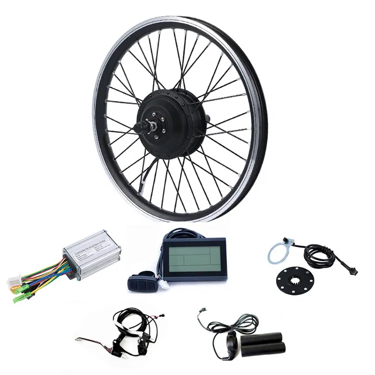 Kit di conversione Ebike di fabbrica 1000w con batteria per Kit di conversione elettrica Kit bicicletta elettrica ad alta velocità per bicicletta