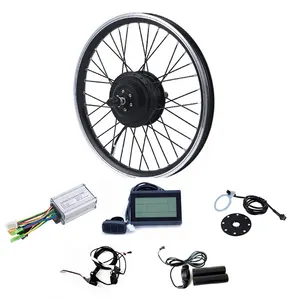 工厂Ebike转换套件1000w，带电池，用于电动转换套件自行车高速电动自行车套件