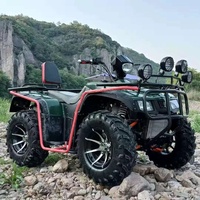 Quad tout-terrain grande taille, 4x4, essence-électrique, monoplace/biplace, pour adultes, idéal pour la location et les sites de loisirs (type Go-Kart)