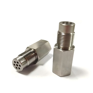 ตัวเว้นระยะเซ็นเซอร์ O2 ทำจากเหล็กกล้าไร้สนิม ผลิตด้วยเครื่อง CNC เกลียว M18x1.5 สำหรับแก้ไขปัญหาตัวเร่งปฏิกิริยา - Product Image 3