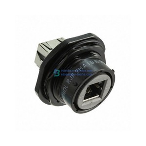 Proveedor profesional de conectores BOM RJF7HA1B Jack RJF Conector modular 8p8c Montaje en Panel de mamparo Tuerca lateral frontal de montaje en panel de - Product Image 1