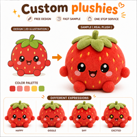 Peluche personnalisée cerise longue, OEM ODM, mignonne, double fruit, super douce, poupée alimentaire en peluche, fabricant en gros sur mesure