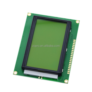 Módulo de pantalla LCD12864B 12864 retroiluminado azul amarillo-verde retroiluminado Interfaz paralela/serie de 5V con controlador ST7920 - Product Image 2