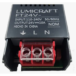 เครื่องกำจัด24V 10A 240W ตัวแปลงไฟ LED ไดรเวอร์แหล่งจ่ายไฟ dimmable 24W SINGLE DC OUTPUT ได้รับการรับรอง ETL - Product Image 3