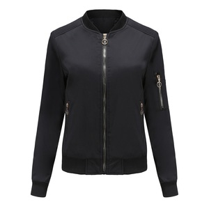 Último Modelo, Cuello Alto, Cierre Lateral con Bolsillos, Estilo Deportivo, Moda Femenina - Product Image 3