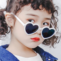 Lunettes de soleil pour enfants 2026, forme cœur tendance, mignonnes pour garçons et filles, protection UV400, lunettes de soleil pour bébés, lunettes pour enfants
