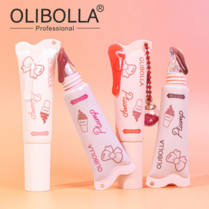 Bálsamo <span class=keywords><strong>Labial</strong></span> OLIBOLLA con Brillo de Helado, el Más Vendido, Hidratante de Larga Duración, <span class=keywords><strong>Voluminizador</strong></span>, Tamaño Regular, Venta al por Mayor - Product Image 2