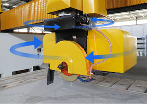 Scie à pont CNC 5 axes haute performance pour la découpe de marbre, granit, quartz et diverses pierres – Offre spéciale - Product Image 4