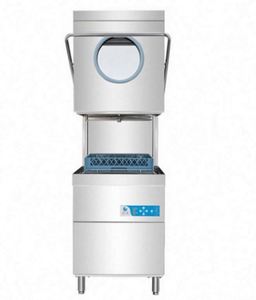 Lave-vaisselle automatique commercial adapté aux grands hôtels et restaurants, avec hotte électrique et fonctionnalités professionnelles - Product Image 2