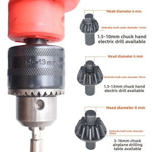 デュアルユース2-in-1電動DIYブラックRhetレンチとラチェットツール炭素鋼ドリルチャックキーと洗面台ソケットスパナ - Product Image 5