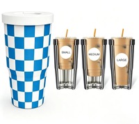 Tumbler Vakum Isolasi Stainless Steel 30oz, Insulasi Termal 6-12 Jam, Mug Perjalanan Ringan untuk Hiking, Piknik, Mengemudi