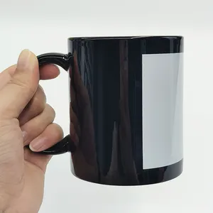 Керамическая чашка для молока на заказ, креативные подарки на день рождения, 301-400 мл, удивительный дизайн, меняющая цвет пивная кружка