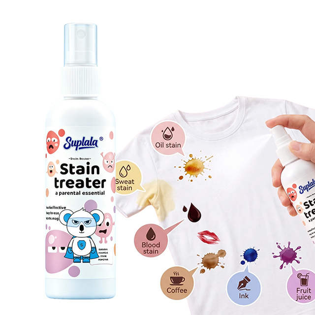 OEM ODM Private Label Laundry Stain Remover Spray Instant Fabric Cleaner for Clothing Upholstery Spot Treatment Wholesale