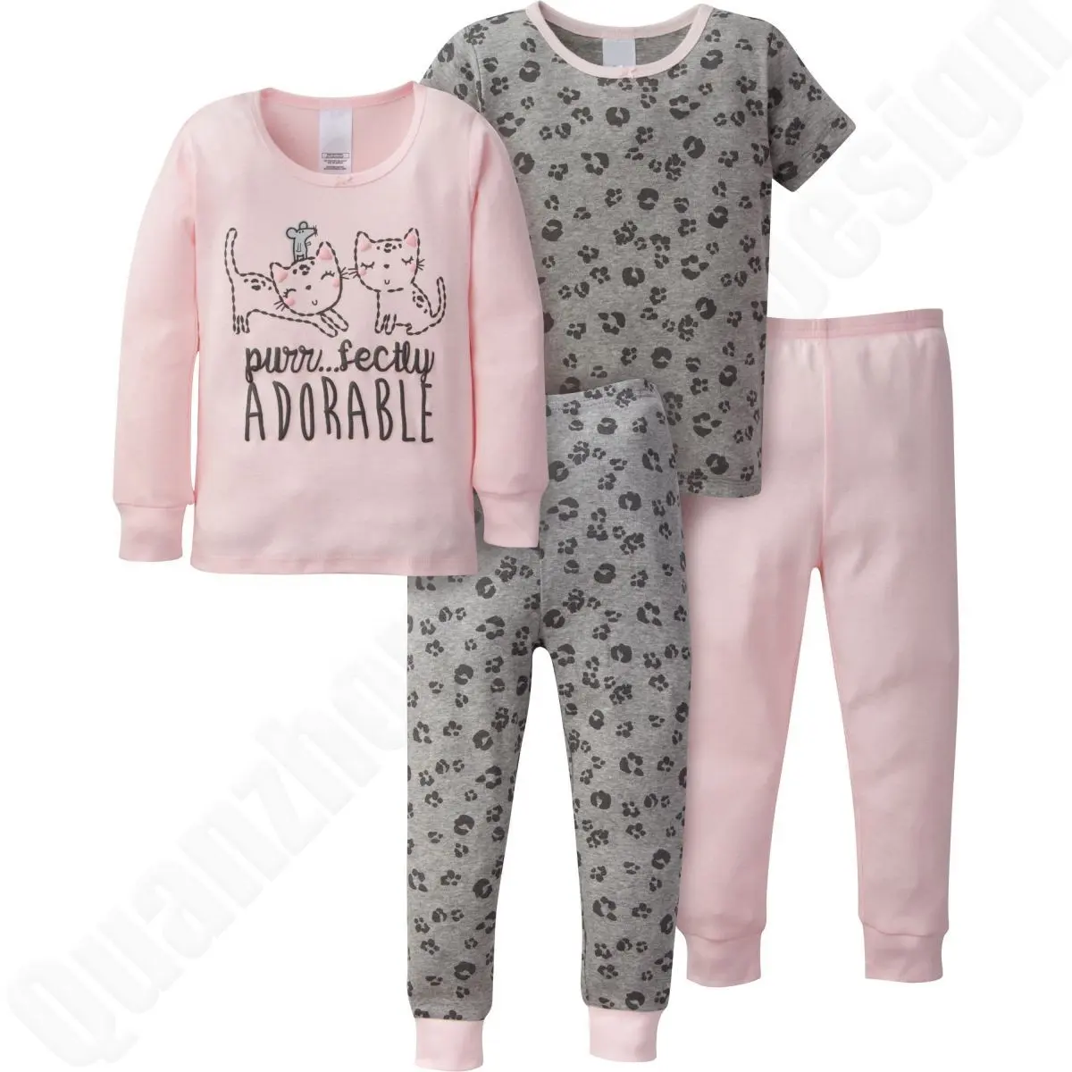 Ustom-pijamas para niños, ropa para dormir de diferentes colores
