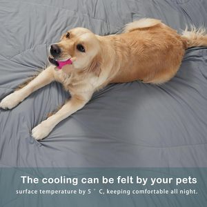 Trọng lượng nhẹ làm mát Duvet polyester mát mẻ như kem cho mùa hè chăn với đôi bên lạnh - Product Image 5