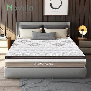 economical single hotel bed mattresses factory price spring mattress for sale bamboo mattress