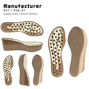 Nuovo prodotto Casual da donna scarpe da Sole senza spessore tacco alto Sole suole a zeppa per la produzione di scarpe - Product Image 1