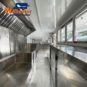 Camión de Comida Móvil Webetter de Dos Pisos, Remolque de Comida para Hamburguesas, Pollo Asado, Barbacoa y Shawarma, Cocina Totalmente Equipada - Product Image 6