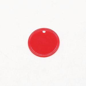 Wholesale Custom Round Blank No-Denomination 25mm Plastic <b>Poker</b> <b>Chips</b> for Texas Hold'em and Parties - Product Image 2