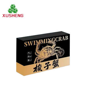 Boîtes à fruits <span class=keywords><strong>de</strong></span> <span class=keywords><strong>mer</strong></span> en carton ondulé jetables avec laminage mat et revêtement UV, durables et recyclables pour les marchés humides et les poissonniers - Product Image 5