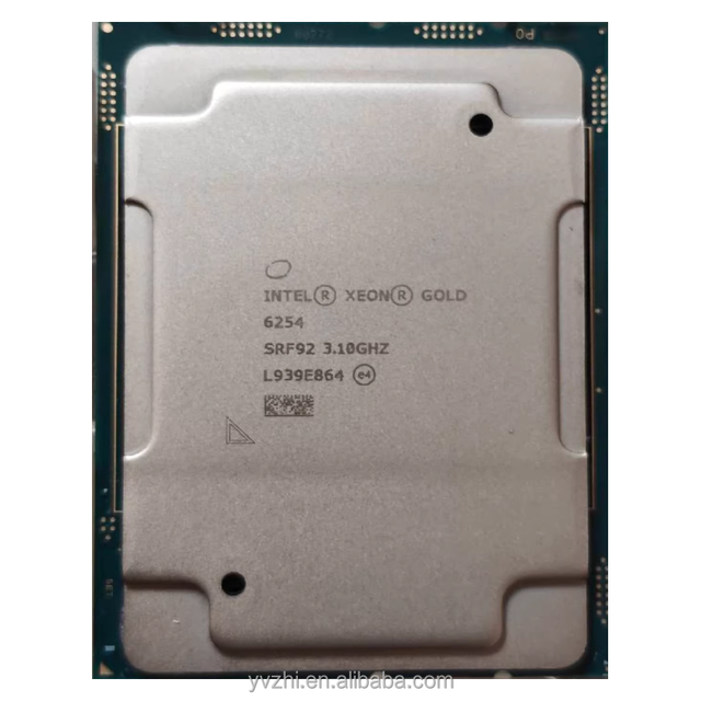 For Xeon Gold 6254 18-core 25MB L3 Cache 4.0GHz Server CPU Used/New 14nm Virtualization Technology