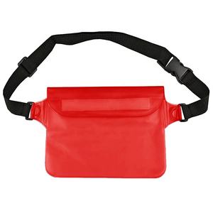 Tas Pinggang Yuanfeng Running Belt Clear <span class=keywords><strong>Fanny</strong></span> <span class=keywords><strong>Pack</strong></span>, Tas Paha, Tas Uang, PVC Anti Air, Unisex, Tas Pinggang Tahan Air, Resleting Plastik YF 3pcs - Product Image 5