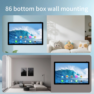 15.6 inch <span class=keywords><strong>Android</strong></span> <span class=keywords><strong>10</strong></span> Tường Treo Máy quảng cáo 1920*1080 HD Điện dung màn hình cảm ứng nhà thông minh trung tâm bảng điều chỉnh - Product Image 2