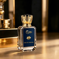 Étiquette métallique 3D en relief pour flacon de parfum, étiquette dorée pour flacon de lotion cosmétique, autocollant doré pour parfum