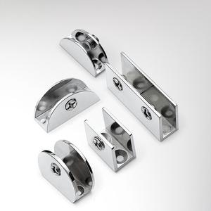 Hợp kim nhựa sắt thép mạ kẽm kim loại kính kệ khung vuông kính clip cho đồ nội thất nhà bếp phòng tắm Khung tủ - Product Image 4