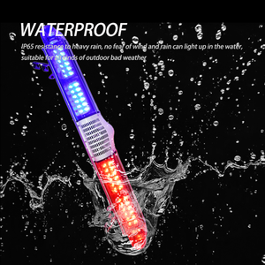 Barra de luz de ambulancia de advertencia de emergencia <span class=keywords><strong>LED</strong></span> de montaje en techo rojo y azul de alta potencia barata de 47 pulgadas con altavoz y Sirena - Product Image 5