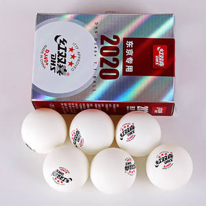 DHS <span class=keywords><strong>Tokyo</strong></span> Special Table Tennis Top 3 étoiles 6 balles, matériau ABS, 40 + équipes nationales d'entraînement et de compétition de tennis de table - Product Image 3