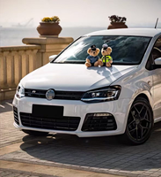 AURON 2019-2022 Phare avant LED pour Polo, feux de croisement, kit de modernisation/mise à niveau, nouveau, 12V 36W 6000 lm 6000K, ajustement universel