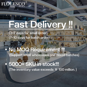 Florenco Tischuhr im Nordischen Design aus Travertin, Runde Uhr für Sanfte Wohn- und Bürodekoration mit Metallrahmen für Schreibtischdekorationen - Product Image 2