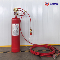 Système d'extinction automatique d'incendie NOVEC 1230 à agent nettoyant, en acier au carbone, 3kg, 6kg, 12kg, certifié CE, directement de l'usine