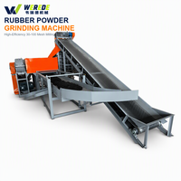 Machine de broyage de caoutchouc en poudre pour le traitement des caoutchoucs usagés, homologation CE, 30-100 Mesh, haute capacité, approvisionnement en gros B2B