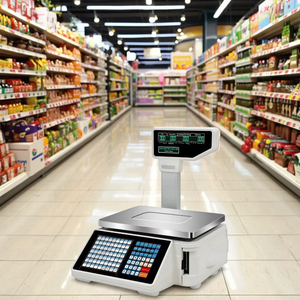 Chất lượng cao mới đến tiền mặt đăng ký quy mô mã vạch in nhãn quy mô cho siêu thị - Product Image 3