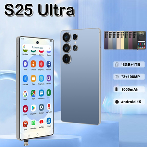 Último Modelo de Teléfono S25 5G, Pantalla Grande de 7.3 Pulgadas y 90 Hz, Cámara HD de 72MP+108MP, Carga Rápida de 8000 mAh, Doble SIM, Desbloqueo Facial y por Huella Dactilar - Product Image 5