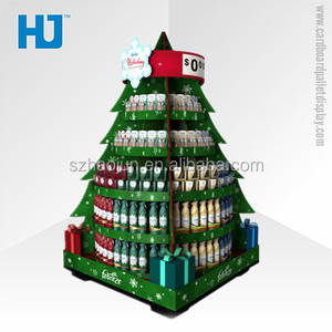Quatre côtés présentoir promotionnel en carton pour <span class=keywords><strong>les</strong></span> nécessités quotidiennes, pop présentoir de plancher pour playmobile/collations - Product Image 4