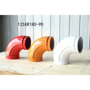 Tuyau de pompe à béton double couche de qualité supérieure 125XR180-90+110 16KG - Product Image 3