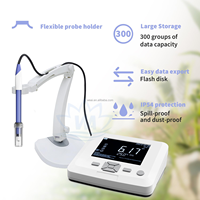 pH-mètre numérique de laboratoire haute précision 0,01 pH pour sols et eaux – Testeur de qualité de l'eau multifonctionnel (pH/ORP/TDS/EC/Temp/Sal/Res/DO)