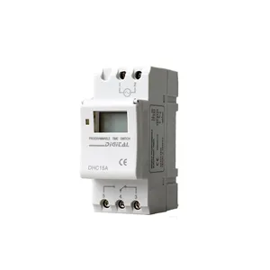 Hord 24 horas LCD Digital Automático Semanal Interruptor de tiempo DHC15A 16A Max. <span class=keywords><strong>Current</strong></span> Electric Week-Long Scheduler - Product Image 1