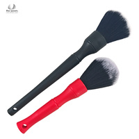 Brosses de lavage de voiture en plastique vert pour l'intérieur, lot de 18 brosses de detailing automobile, brosse de detailing pour auto