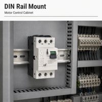 Disjoncteur de protection de moteur ZCEBOX à boîtier moulé 0,1-32A 230/240V IP65 avec protection contre les pannes de phase pour système de ventilation CVC