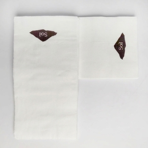 Serviettes <span class=keywords><strong>de</strong></span> <span class=keywords><strong>table</strong></span> publicitaires personnalisées avec logo 1/8, en <span class=keywords><strong>papier</strong></span> et bois naturel, pour restaurants, serviettes à 1/8 <span class=keywords><strong>de</strong></span> prix réduit - Product Image 6