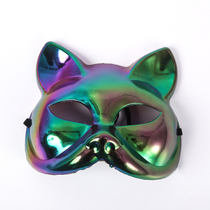 Mặt nạ mèo Anime cosplay phong cách Nhật Bản cáo Quỷ sự kiện khiêu vũ tiệc tùng mạ điện - Product Image 3