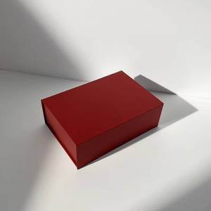 Caja de Regalo Plegable con Cierre Magnético y Tapa con Solapa, para Almacenamiento de Cosméticos, Maquillaje, Zapatos, Ropa, con Logotipo Personalizado de Lujo - Product Image 1