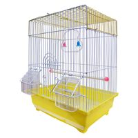 Cage à oiseaux en métal tendance et populaire, petite cage de voyage pour oiseaux vivants, idéale pour l'élevage des canaris - Vente chaude