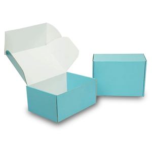Cajas de envío de correo de entrega ecológica impresas con logotipo personalizado caja de papel de envío de correo corrugado - Product Image 2