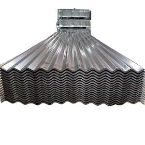 Tôle de toiture <span class=keywords><strong>en</strong></span> fer galvanisé ondulé de 0.2mm <span class=keywords><strong>en</strong></span> acier zingué pour usage domestique, coupe et pliage, service de soudage certifié ASTM BIS - Product Image 1